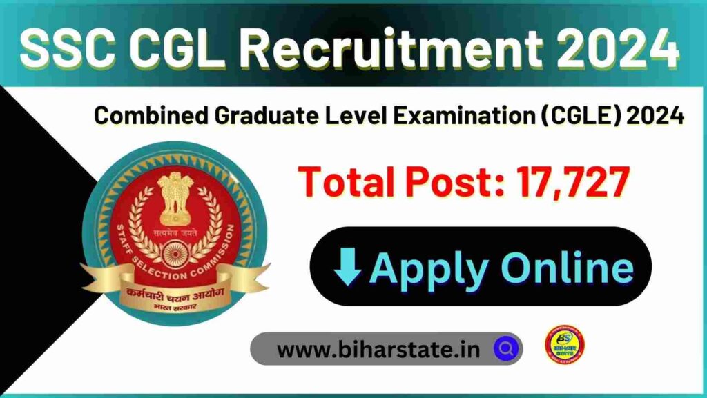 SSC CGL Online Form 2024